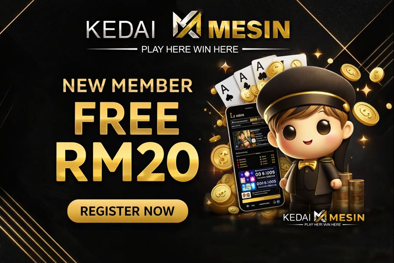 Kedai Mesin review Malaysia 2026 banner - my real play style, beginner vs heavy player promotions