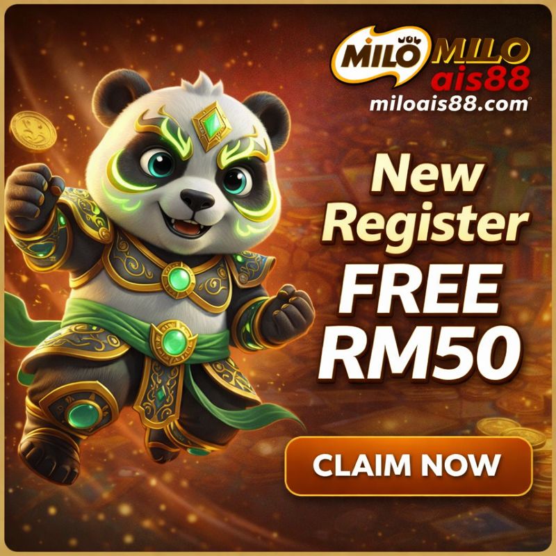 Miloais88 New Register RM50 CTA Banner