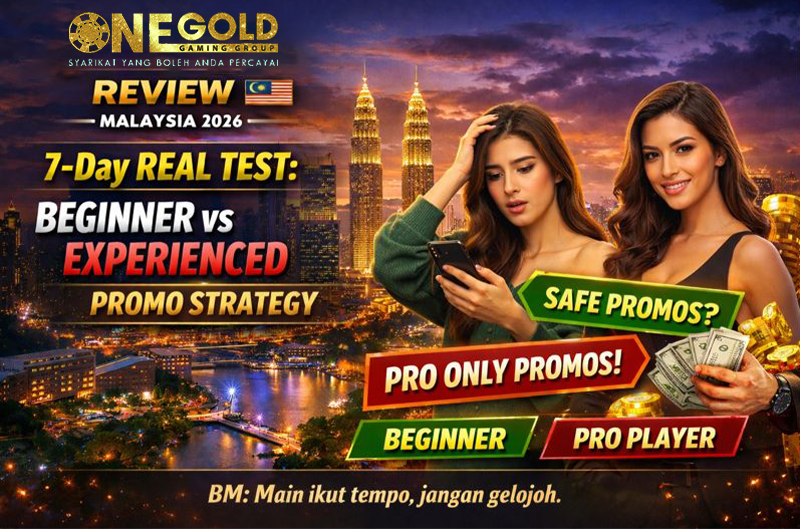 MyOneGold88 review Malaysia 2026 banner - 7 day real test, beginner vs experienced promo strategy